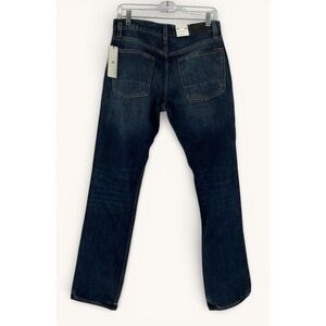 7 For All Mankind Men's The Straight Jeans Size 31 NWT Dark Wash $188 MSRP